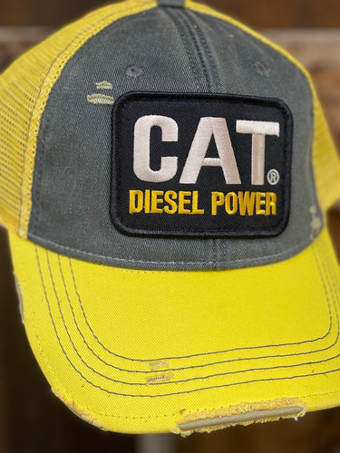Playing in the Dirt Hat- Gold/Grey Snapback
